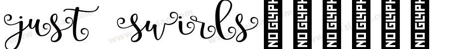 Just Swirls字体转换